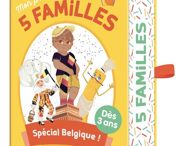 Mon jeu de 5 familles - Spécial belgique