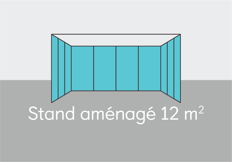 Stand aménagé 12 m²